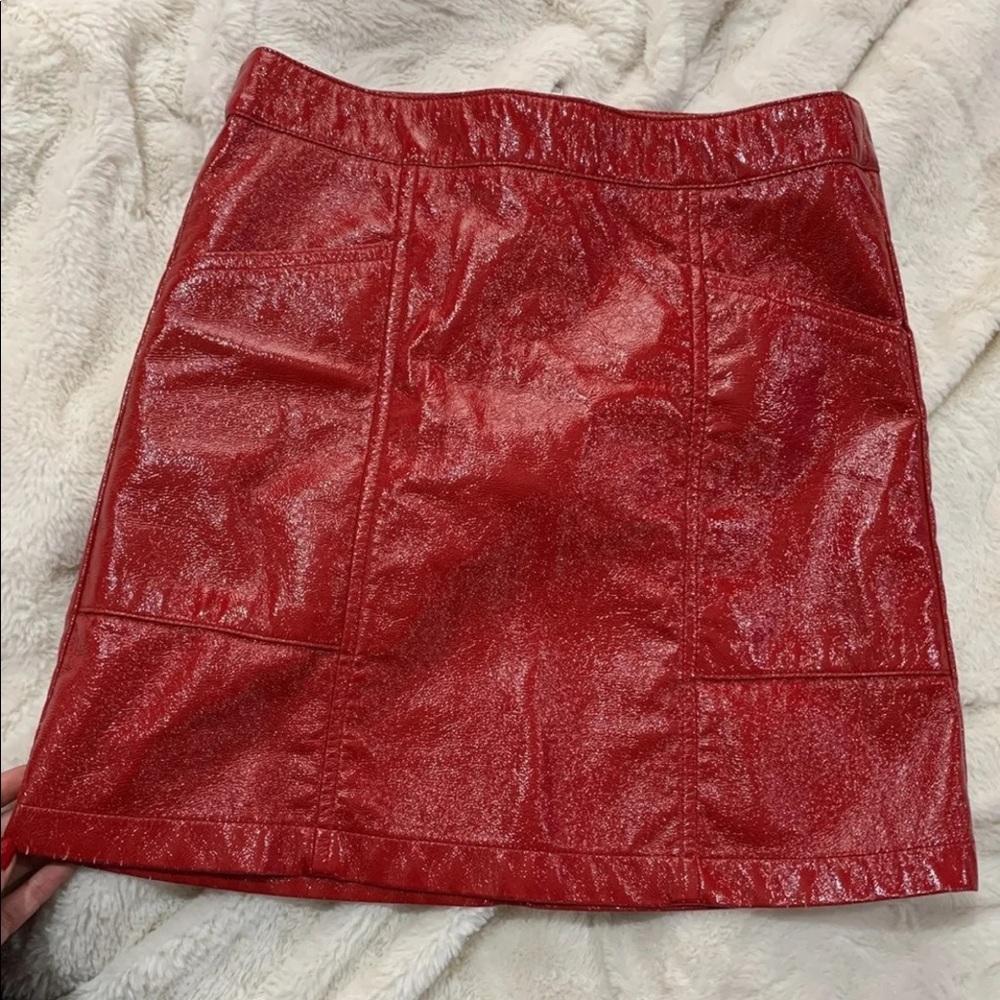 Leather Skirt